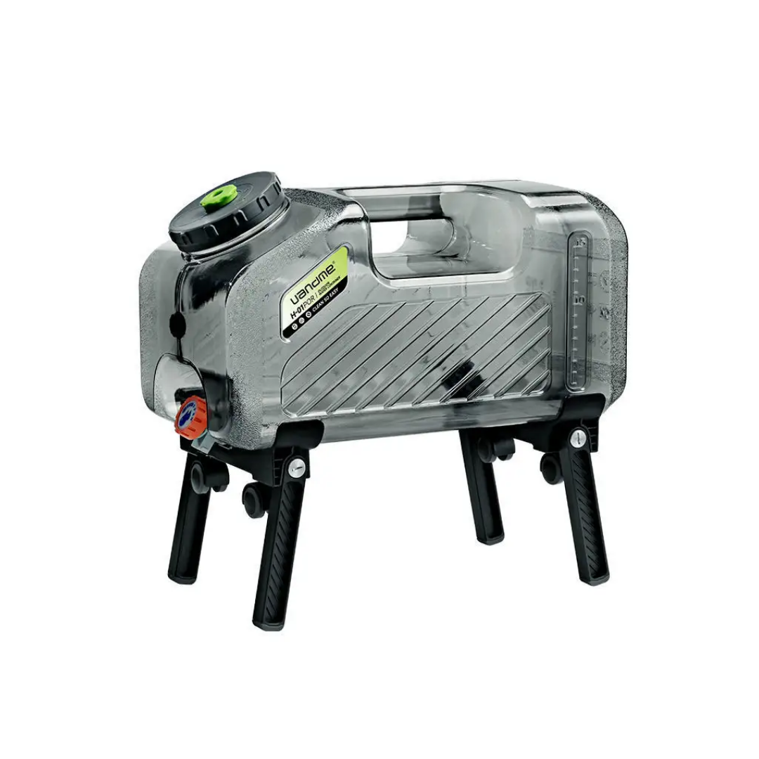 2399 ПЛАСТМАСОВА ХОРИЗОНТАЛНА ТУБА С КРАЧЕТА - Image 1