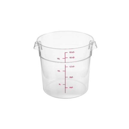 ПРОЗРАЧНА БАКА КРЪГ